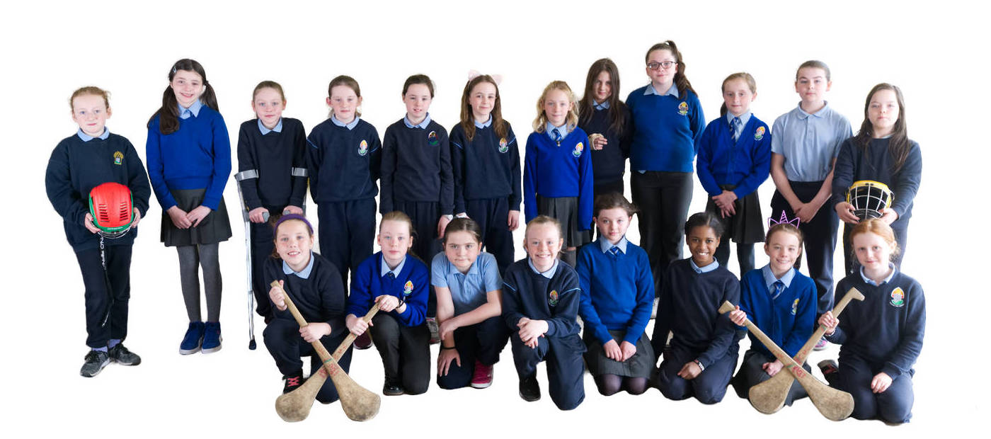 St Finian's National School Camogie Team